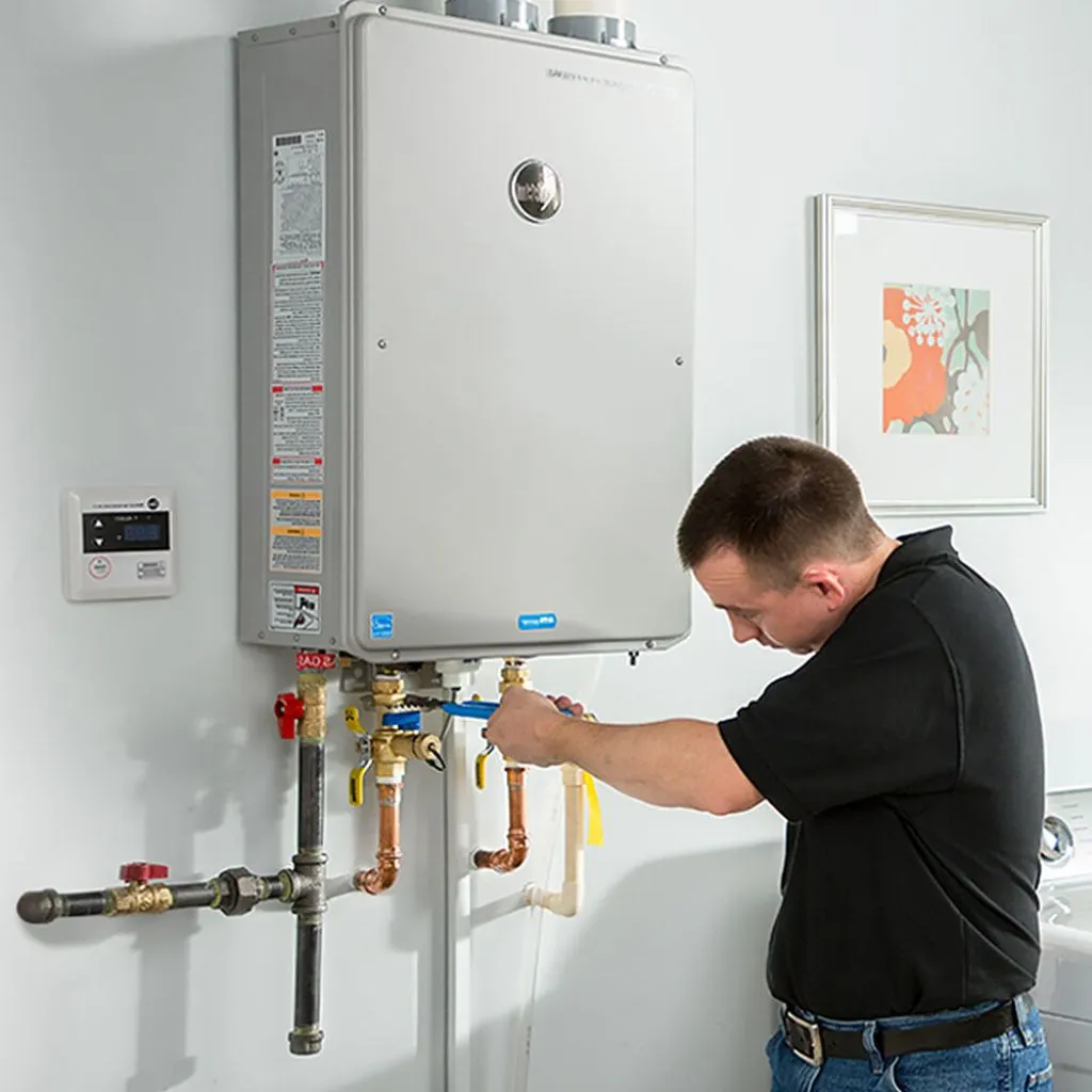 tankless water heater repair in Spanaway, WA